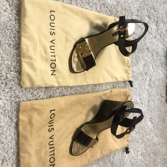 Louis Vuitton Shoes - Louis Vuitton Wedge Heels